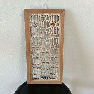 5 Elegant Brown and White Wall Decor Panel